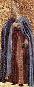 Piero della Francesca Polyptych of the Misericordia: Virgin Annunciate oil